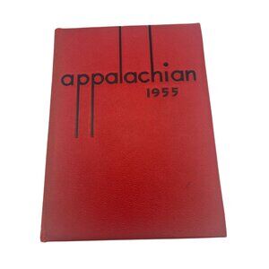 1955 Appalachian Yearbook Maryville High School Rebels Vintage Tennessee